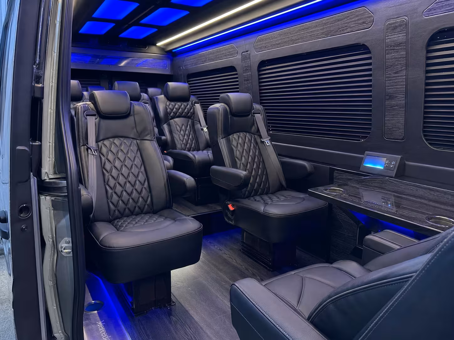 sprinter van transportation for groups and events across westminster