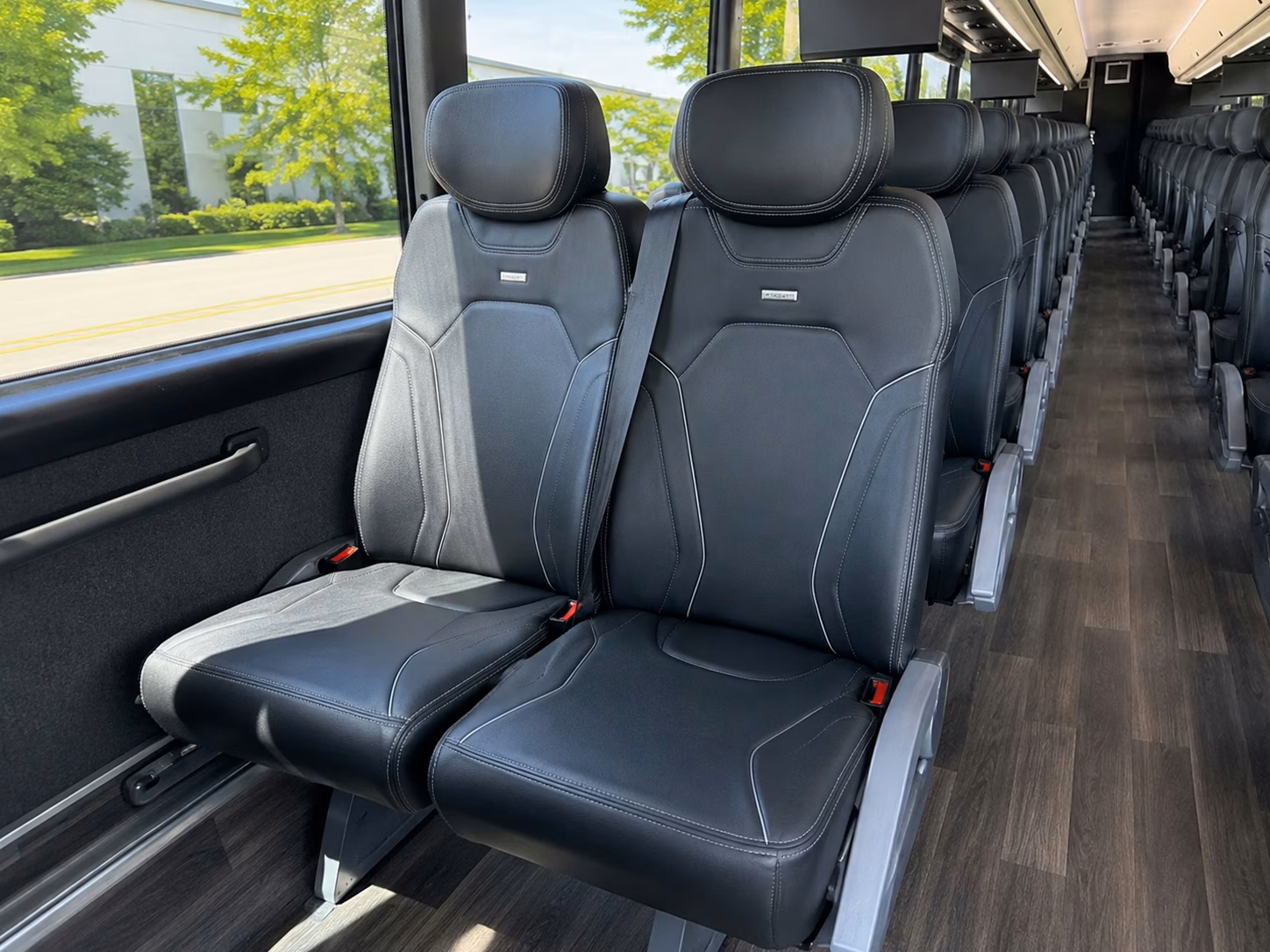 westminster charter bus interior